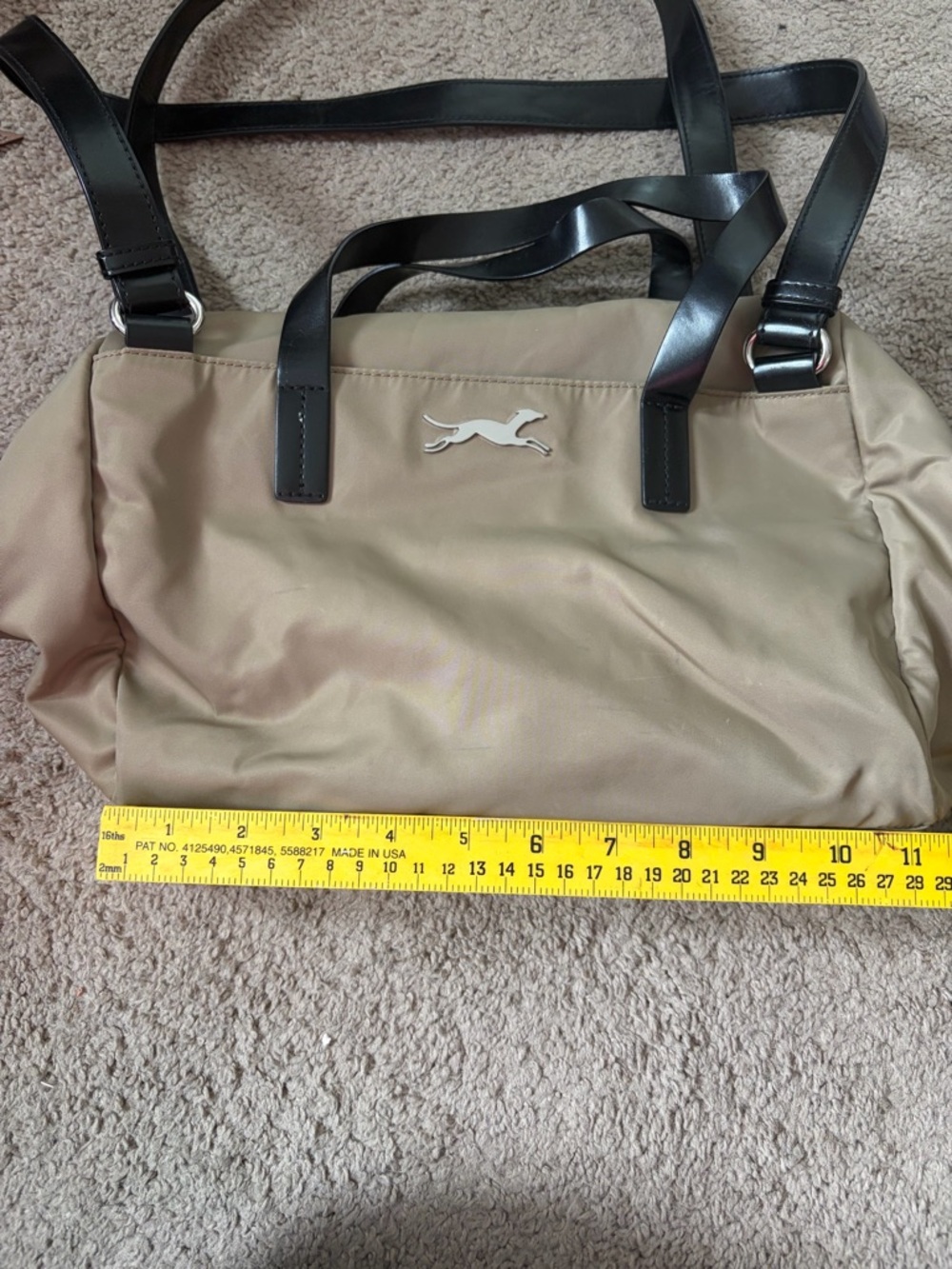 Bimba Y Lola olive green satchel - Picture 10 of 15